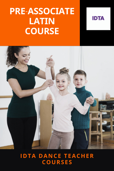 Dance Teacher training two children to dance Latin American Dance